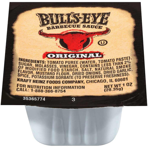 Bull's-Eye Original Barbecue Sauce, 1 Ounce -- 100 Count