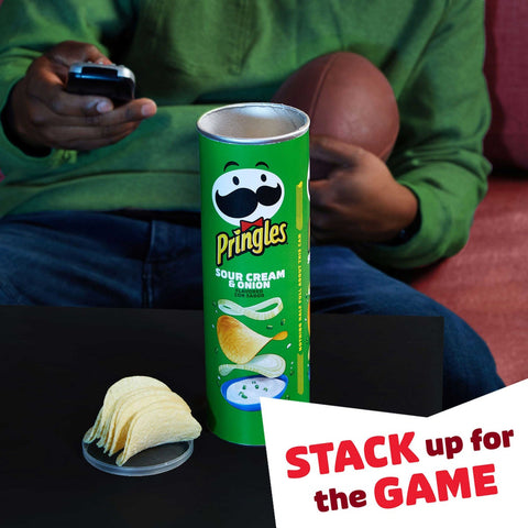 Pringles Sour Cream and Onion Crisps, 5.5 Ounce -- 14 per case.