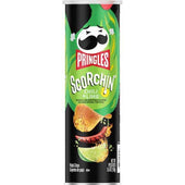 Pringles Extra Hot Chili and Lime Potato Crisps, 5.5 Ounce -- 14 per case