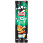 Pringles Scorchin Sour Cream and Onion Potato Crisps, 5.5 Ounce -- 14 per case