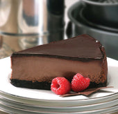 Davids Triple Chocolate Cheesecake -- 28 per case.