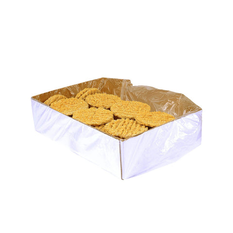 Advance Food Super Crispy Breaded Pizza Patties, 4 Ounce -- 40 per case.