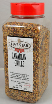 Five Star Canadian Grille Seasoning, 24 Pound -- 6 per case.
