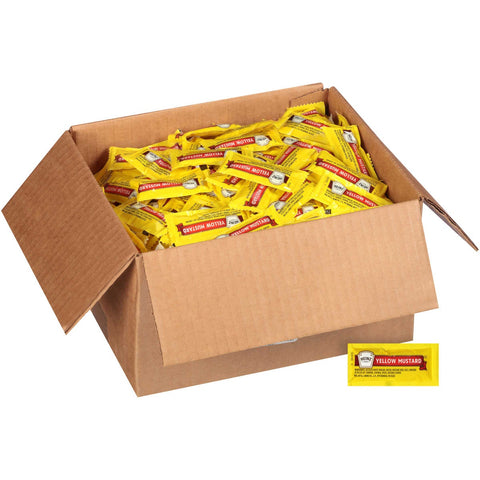 Heinz Single Serve Mild Mustard, 0.2 Ounce -- 500 per case