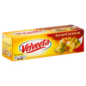 Velveeta Processed Sharp Cheddar Cheese Loaf, 2 Pound -- 12 per case.