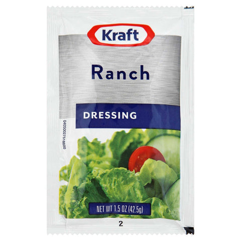 Kraft Dressing Ranch, 1.5 Ounce -- 60 Count
