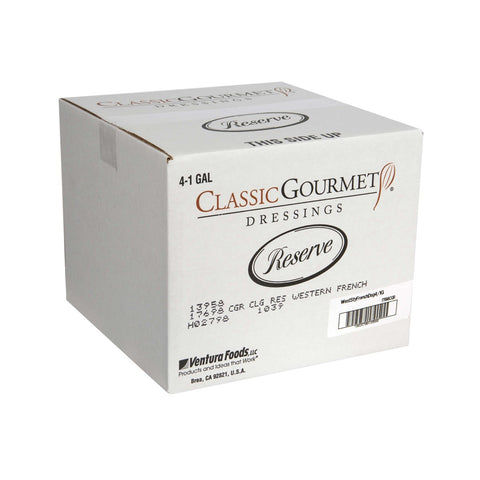 Ventura Foods Classic Gourmet Reserve French Salad Dressing, 4 Gallon.