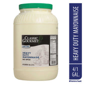 Classic Gourmet Heavy Duty Mayonnaise, 1 Gallon Jar -- 4 per case