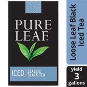 Pure Leaf Iced Loose Tea Pouch Black, 3 gallon, -- 32 per case.