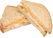 Hillshire Farm Turkey Breast and Cheddar Wedge Sandwich, 0.381 Pound -- 6 per case