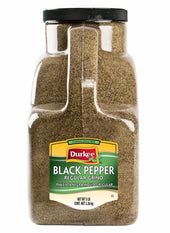 Durkee Regular Ground Black Pepper - 5 lb. container, 1 per case