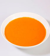Campbells Frozen Condensed Creamy Tomato and Basil Bisque - 4 lb. tray, 3 per case