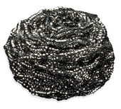 Disco Stainless Steel Silver Sponge Scrubber, 50 Gram -- 12 per case.