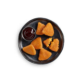 McCain Anchor Battered Wedge Macaroni and Cheese - Appetizer, 3 Pound -- 6 per case.