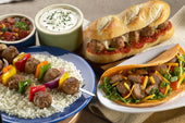 Rosina Food Italian Village Style Chicken and Beef Meatball, 1 Ounce -- 2 per case.