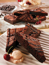 Alden Merrell Desserts Chocolate Fudge Brownie, 52 Ounce -- 4 per case.