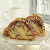 Sweet Street Sandys Sour Cream Coffee cake, 16 Slice -- 4 per case.