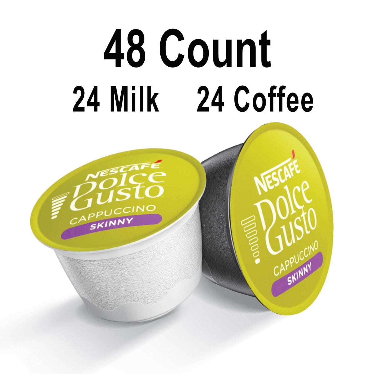 Nescafe Dolce Gusto Skinny Cappuccino Capsules 16 count per pack 3 Food Service Rewards