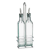 Tablecraft Prima Collection Chrome Cruet Set, 16 Ounce -- 6 per case