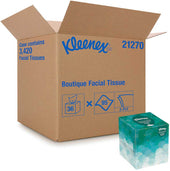 Kimberly Clark Kleenex Boutique White Facial Tissue, 8.6 x 8.4 inch -- 3420 per case