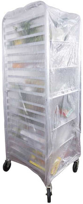 Bunzl Prime Source Light Duty Clear Disposable Bun Rack Cover, 52 x 80 inch -- 50 per case