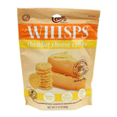 Cello Whisps Cheddar Cheese Crisps, 2.12 Ounce -- 12 per case.