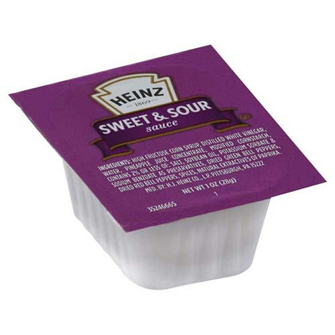 Heinz Sweet N Sour Sauce, 1 Ounce -- 100 per case.