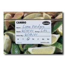 1 1/2in X 2in Half Size Storesafe Food Rotation Labels -- 6000 / 1 Pack