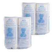 Container Foam White 3 Compartment Hinged Medium 8x8x3
