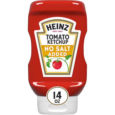 Heinz® KETCHUP NO SALT ADDED
