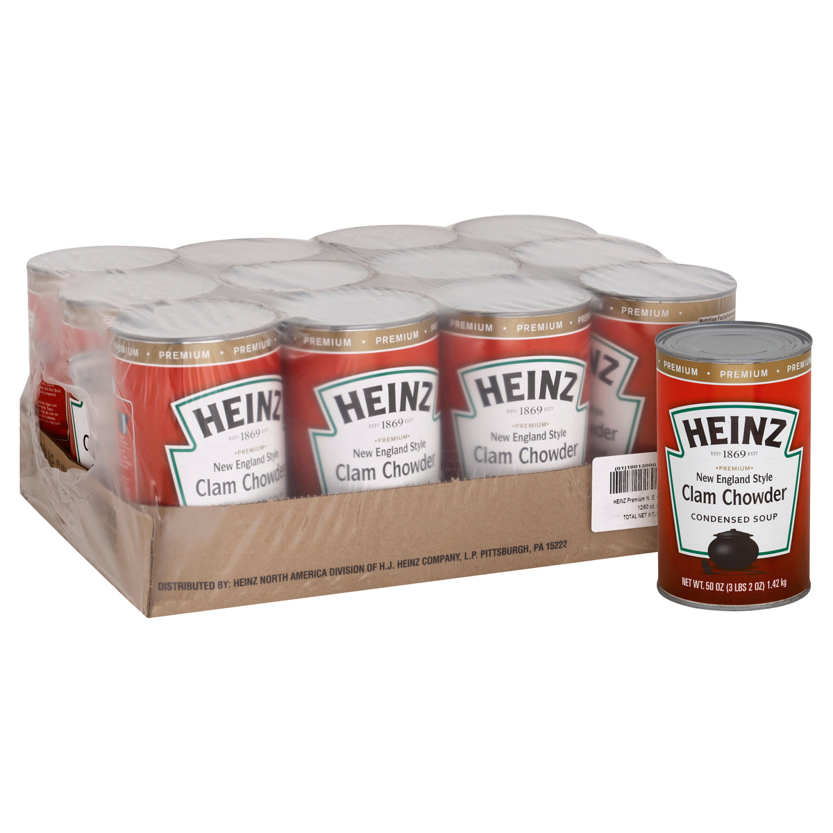 Heinz® SOUP NEW ENGLAND CLAM CHOWDER CONDENSED 796900