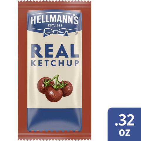 Hellmann's® KETCHUP REAL NO HFCS SINGLE SERVE PACKET