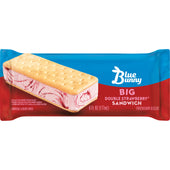 Blue Bunny ICE CREAM SANDWICH BIG DOUBLE STRAWBERRY® 6 OZ