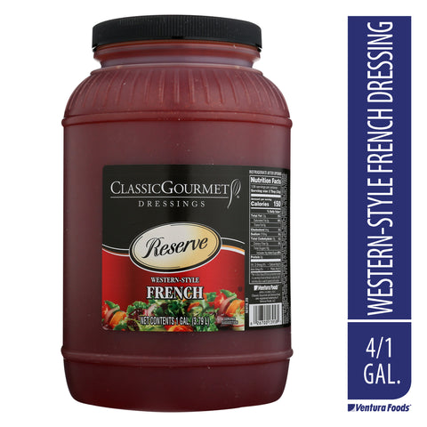 Ventura Foods Classic Gourmet Reserve French Salad Dressing, 4 Gallon.
