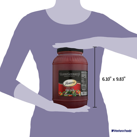 Ventura Foods Classic Gourmet Reserve French Salad Dressing, 4 Gallon.