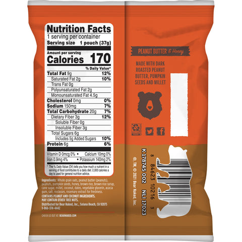 Bear Naked® ENERGY BITES PEANUT BUTTER