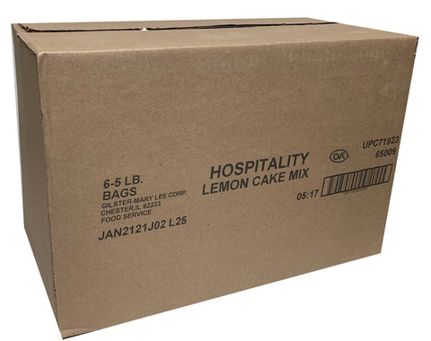 Hospitality CAKE MIX LEMON COMPLETE