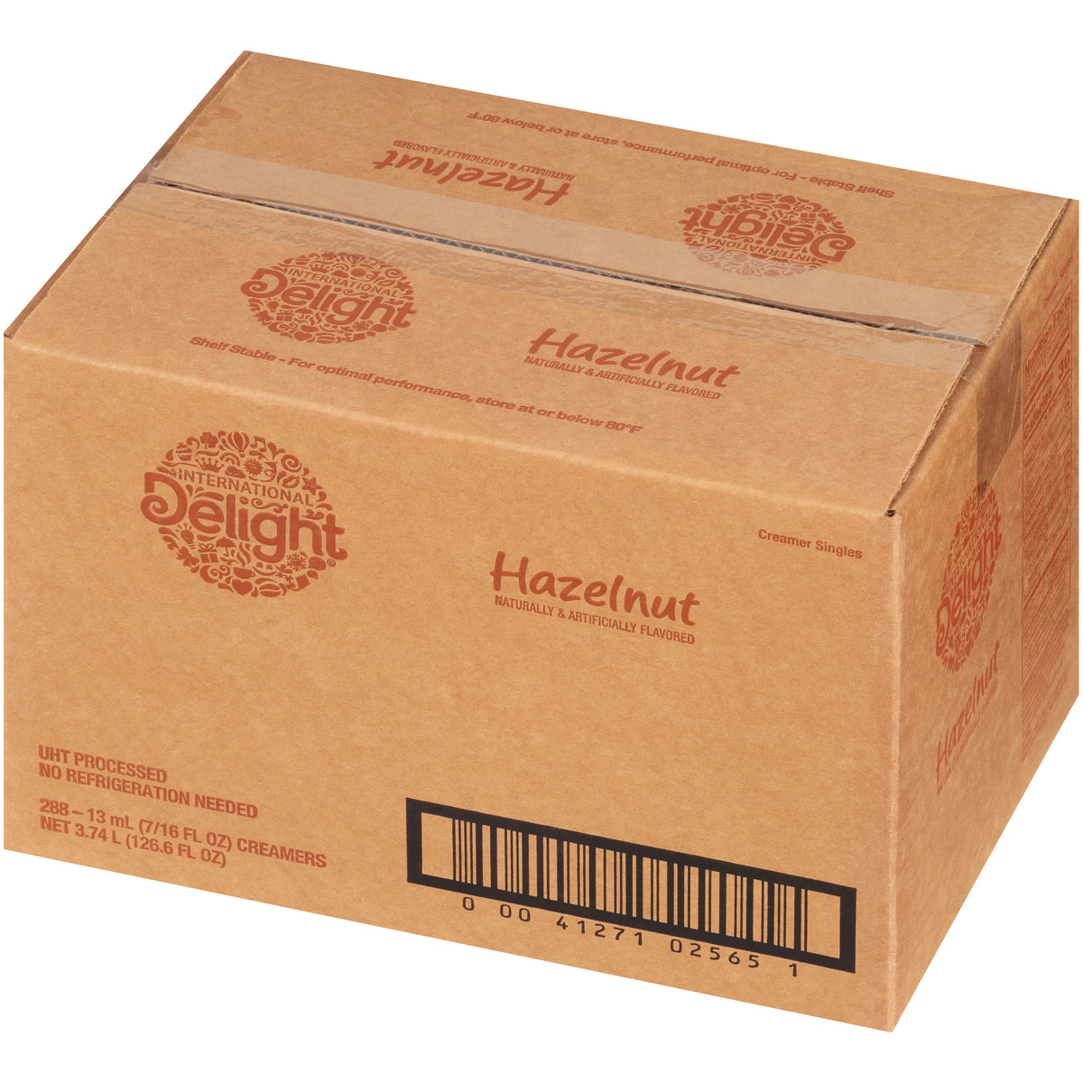 Creamer Liquid Nondairy Hazelnut Single Serve Cup Aseptic Food