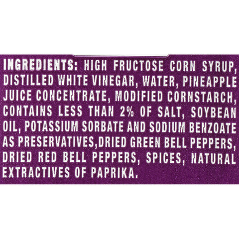 Heinz Sweet N Sour Sauce, 1 Ounce -- 100 per case.