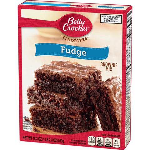 Betty Crocker® DESSERT MIX BROWNIE CHEWY FUDGE