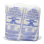 Dart CONTAINER FOAM WHITE HINGED 1-COMPARTMENT 9.4X9.3