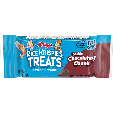 Kellogg's® SNACK BAR RICE KRISPIES TREATS® DOUBLE CHOCOLATEY CHUNK