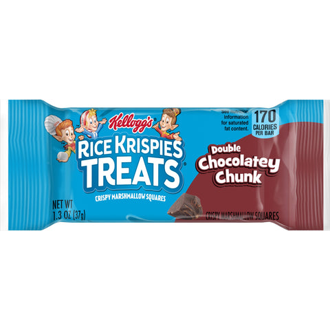 Kellogg's® SNACK BAR RICE KRISPIES TREATS® DOUBLE CHOCOLATEY CHUNK