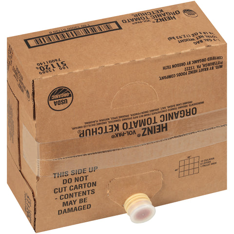 Heinz® KETCHUP VOL-PAK ORGANIC 511200/76001140
