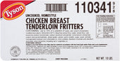Tyson® CHICKEN TENDERLOIN FRITTER HOMESTYLE SELECT CUT 11103410928