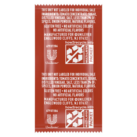 Best Foods® KETCHUP REAL NO HFCS SINGLE SERVE PACKET