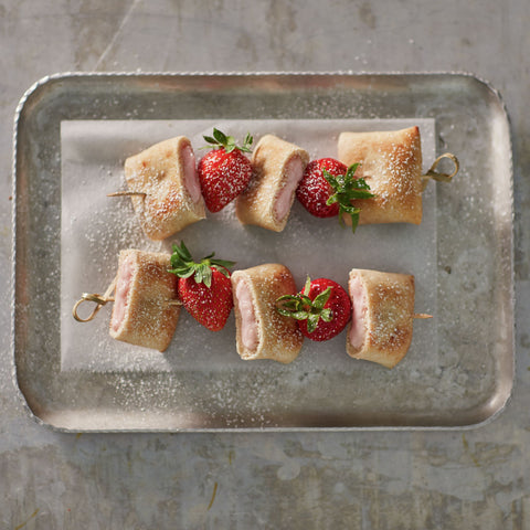 Pillsbury Mini Bagels, Strawberry Creamy Cheese, 2.43 Ounce -- 72 per case.