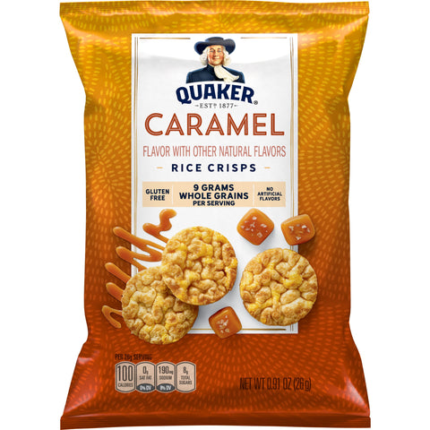 Quaker® RICE CAKE MINI CARAMEL CORN
