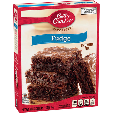 Betty Crocker® DESSERT MIX BROWNIE CHEWY FUDGE