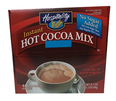 Hospitality HOT COCOA MIX INSTANT SUGAR FREE